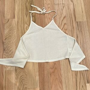 American Eagle tie back tank